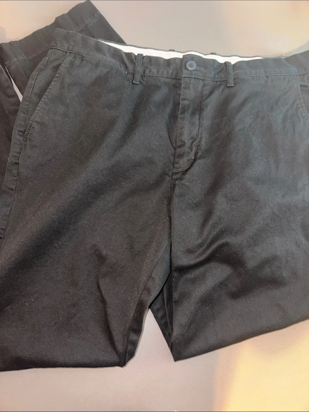 J. Crew Black Men's Stretch Chino Pants 36 x 34